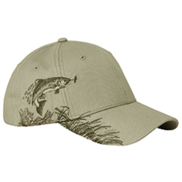 Brushed Cotton Twill Trout Cap Thumbnail