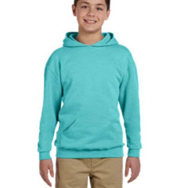 Youth 8 oz., 50/50 NuBlend® Fleece Pullover Hood Thumbnail