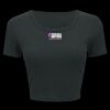 Ladies' Poly-Cotton Crop T-Shirt Thumbnail