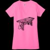 Ladies' Jersey Short-Sleeve Deep V-Neck T-Shirt Thumbnail